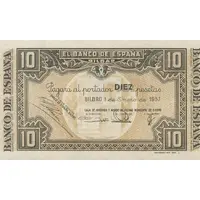 10 Pesetas Banco de España - Bilbao