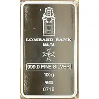 Bullion Ingot - Malta European Accession