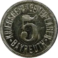 5 Pfennig - Bayreuth Kriegsgefangenen-Lager