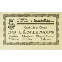 50 Céntimos Montalbán