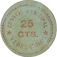 25 Céntimos Yepes