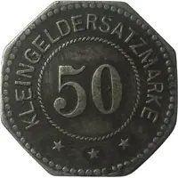 50 Pfennigs - Eitorf Schoeller'sche und Eitorfer Kammgarnspinnerei