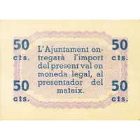 50 Céntimos Arbúcies