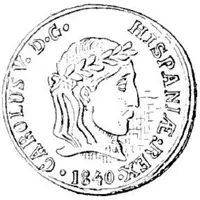 6 Quartos - Carlos V pretender,Berga