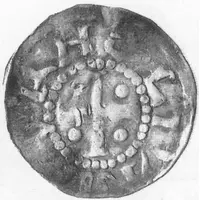 Denier - Bernard II Lunebourg, main