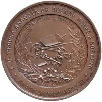 Railway inauguration Buenos Aires-Rosario