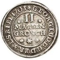 2 Mariengroschen - George Louis