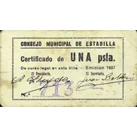 1 Peseta Estadilla