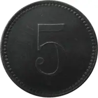 5 Pfennig - Burghaslach