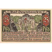 25 Pfennig Fürstenhof