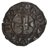 Denier - William I de la Roche Thebes mint