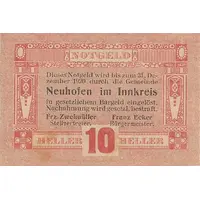 10 Heller Neuhofen im Innkreis