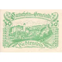 50 Heller Vichtenstein