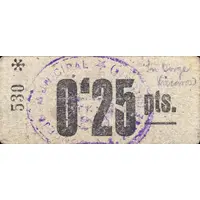 0.25 Pesetas Villa Durruti