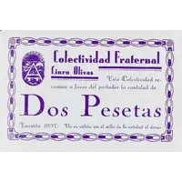 2 Pesetas Cinco Olivas