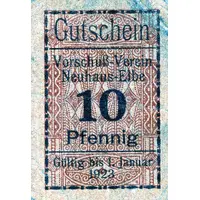 10 Pfennig Vorschuß-Verein
