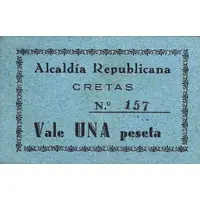 1 Peseta Cretas