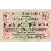 500 000 000 Mark