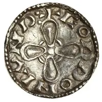 Penny - Harthacnut Jewel Cross type, Regency period