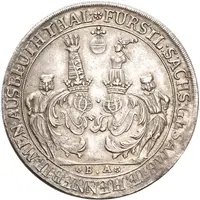 1 Thaler - John Ernest III of Sachsen-Weimar Ausbeutetaler