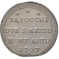 21/2 Baiocchi - Pius VI