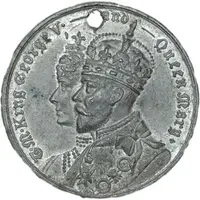 Medal - George V Peel Royal Visit, 32mm