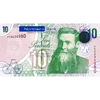 10 Pounds Northern Bank