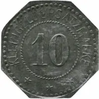 10 Pfennig - Oberzwieselau Benedikt v. Poschinger