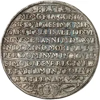 2 Thalers - John Albert II Death