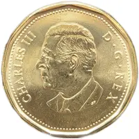 1 Dollar - Charles III Lucky Loonie 2026