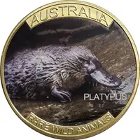 Medal - Platypus Australia - Rare Wild Animals