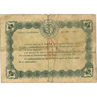 1 Franc - Chambre de Commerce d'Evreux 27