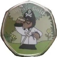 Medal - The Wombles Pirate Gold