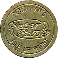 1 Token Peter Pan's Funfair and Amusements