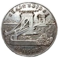 Medal - The Széchenyi Chain Bridge of Budapest