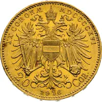 20 Corona - Francis Joseph I