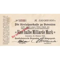 500 000 000 Mark Handelsverein
