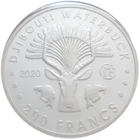 200 Francs Djibouti Antelope