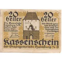 20 Heller Hainburg