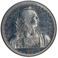 20 Cents Piedfort Pattern