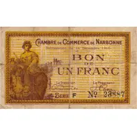 1 Franc - Chambre de commerce de Narbonne