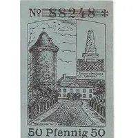 50 Pfennig Sparkasse