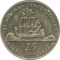 25 Pence - Elizabeth II Discovery, Silver Proof Issue