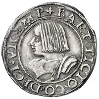 1 Teston -John Bartolomew Tizzone Saint Peter