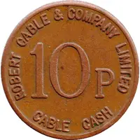 10 Pence - Robert Cable and Company Scotland
