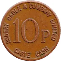 10 Pence - Robert Cable and Company Scotland