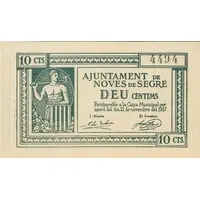 10 Céntimos Noves de Segre