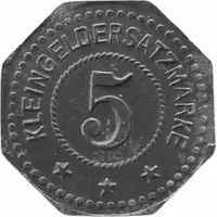 5 Pfennigs - Bremen Kaufhaus Julius Bamberger