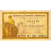 1 Franc - Chambre de Commerce de Narbonne 11