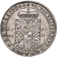 ⅔ Thaler - Victor II Frederick